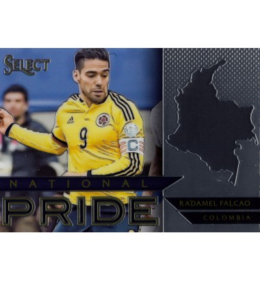 PANINI SELECT 2015-2016 NATIONAL PRIDE Radamel Falcao (Colombia)